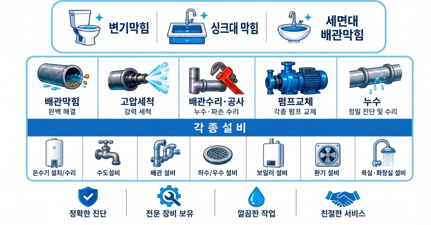 하수구탐지기 서비스 특징